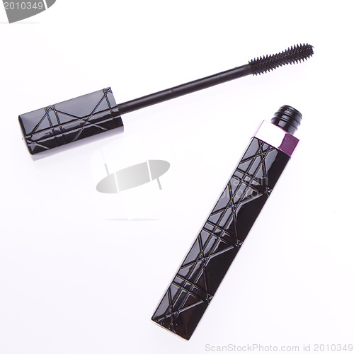 Image of black mascara isolated