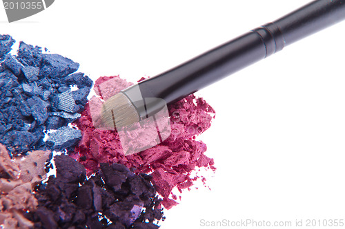 Image of crushed eyeshadows