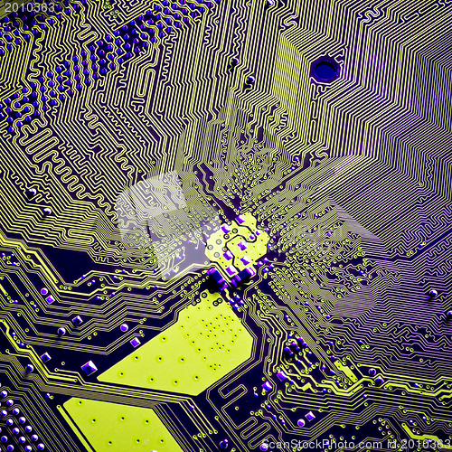 Image of abstract circuit board