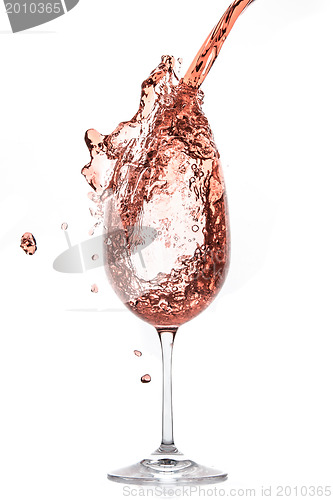 Image of rose wine