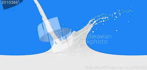 Image of milk splash