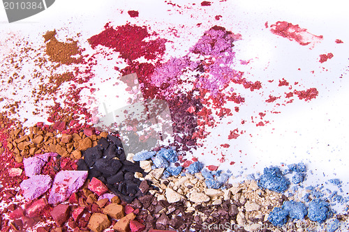 Image of crushed eyeshadow