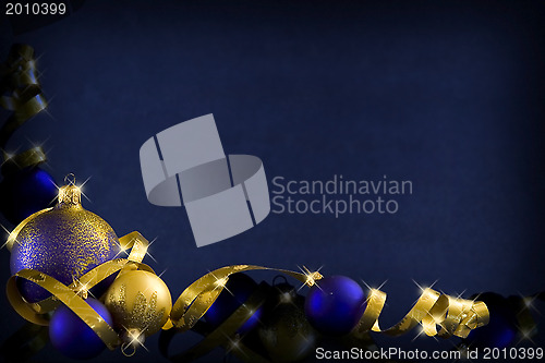 Image of Dark blue christmas
