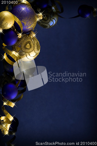 Image of Dark blue christmas