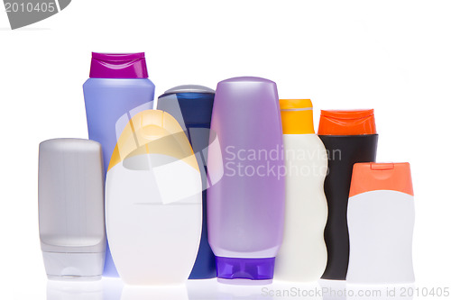 Image of cosmetic bottles