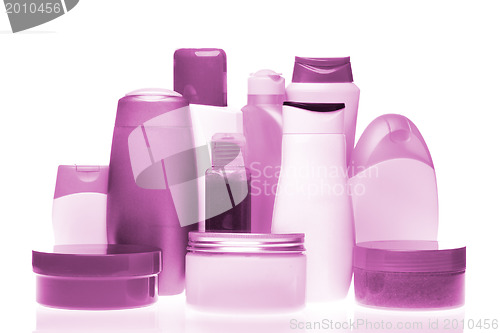 Image of cosmetic bottles