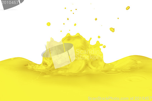 Image of splashing paint