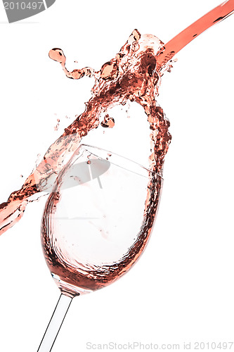 Image of rose wine
