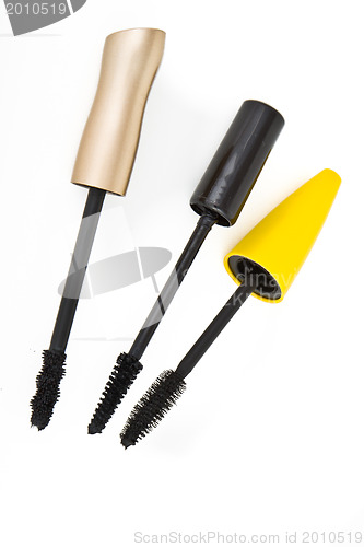 Image of mascara brushes