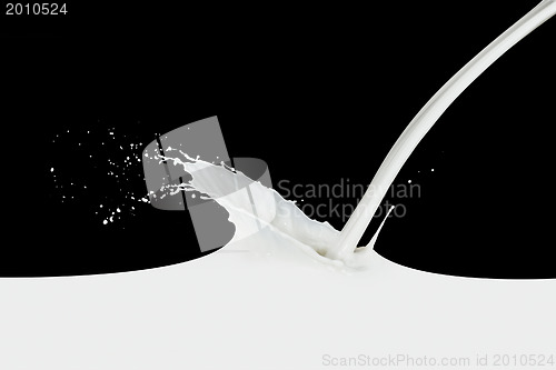 Image of milk splash