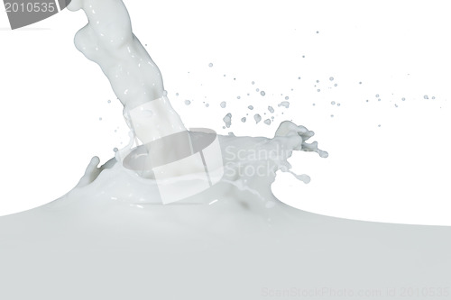 Image of milk splash