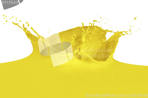 Image of splashing paint