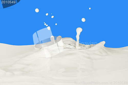 Image of milk splash