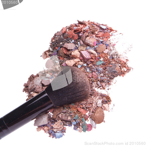 Image of crushed eyeshadows