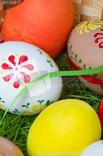 Image of painted easter eggs
