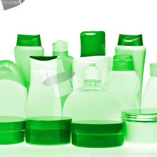 Image of cosmetic bottles