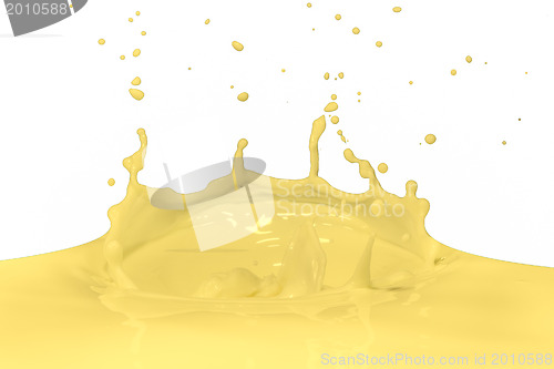 Image of splashing milk