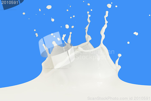 Image of milk splash