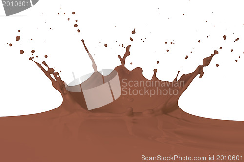 Image of splashing milk