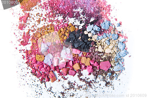 Image of crushed eyeshadow