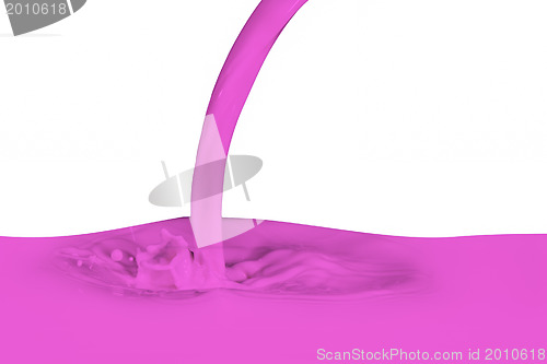 Image of splashing paint