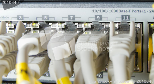 Image of network cables