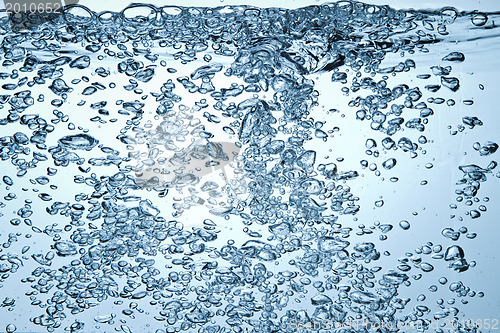 Image of bubbles in water