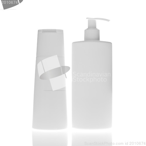 Image of cosmetic bottles