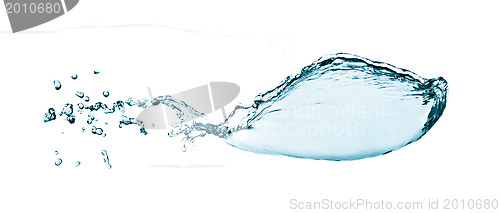 Image of water splashing