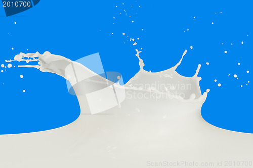 Image of milk splash