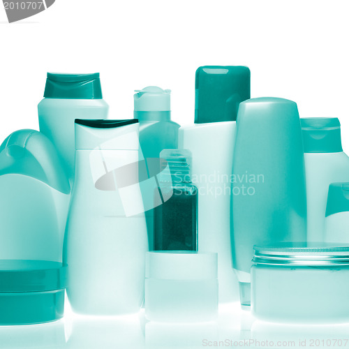 Image of cosmetic bottles