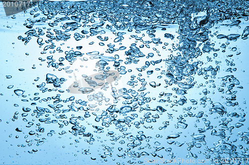 Image of bubbles in water