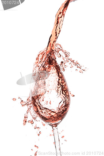 Image of rose wine