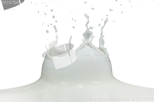 Image of milk splash