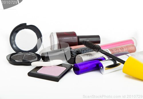 Image of collection of make-up