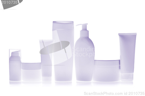 Image of cosmetic bottles