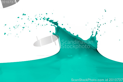 Image of splashing paint