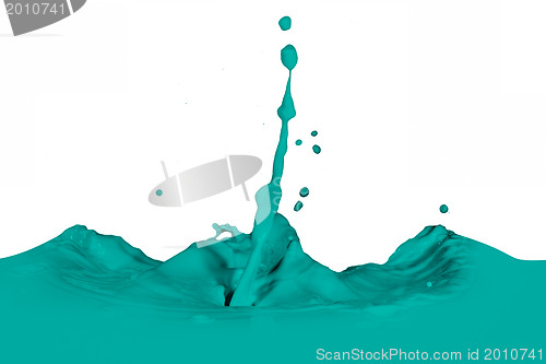 Image of splashing paint