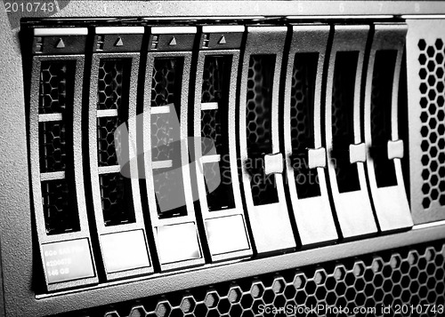 Image of Data center detail