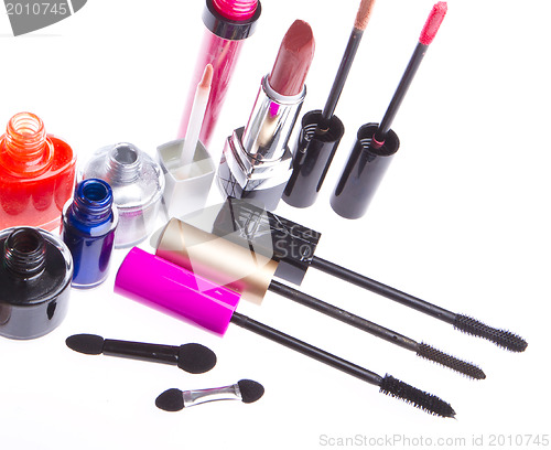Image of cosmetic makeup products