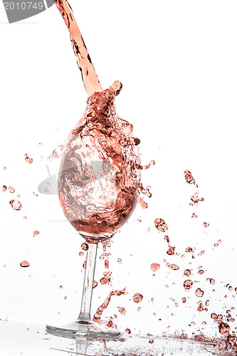 Image of rose wine