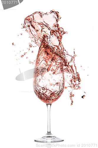 Image of rose wine