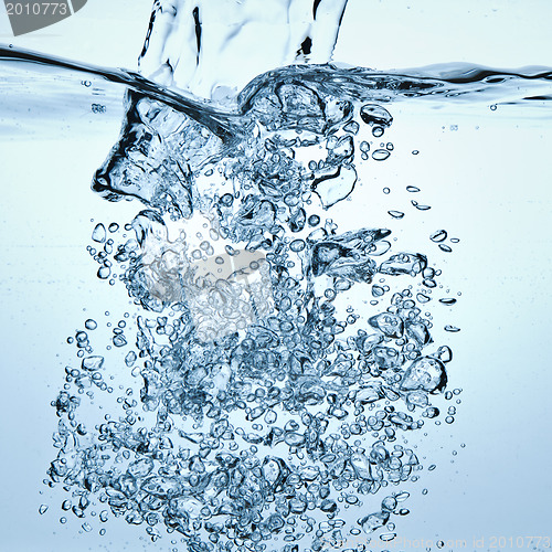 Image of bubbles in water