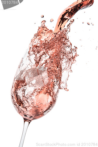 Image of rose wine