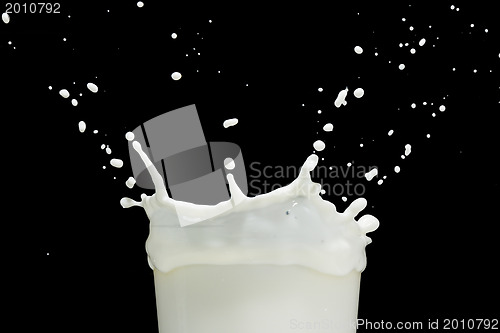 Image of milk splash