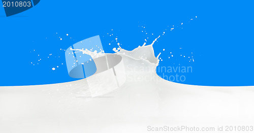 Image of milk splash