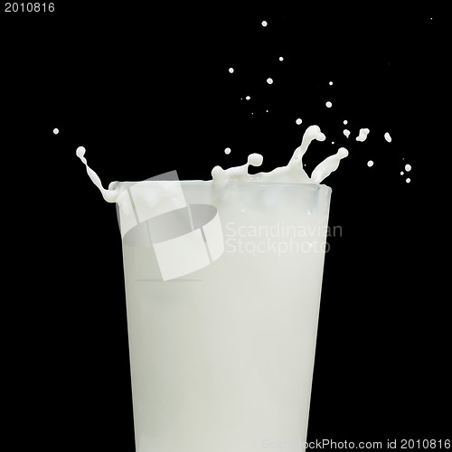 Image of milk splash