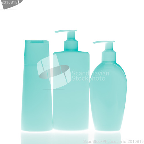 Image of cosmetic bottles