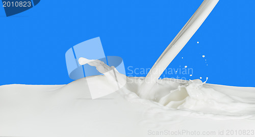 Image of milk splash