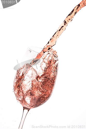Image of rose wine